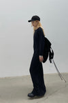 BORIS BIDJAN SABERI DRESS WDRESS ONE PIECE6 FTT00001 BLACK